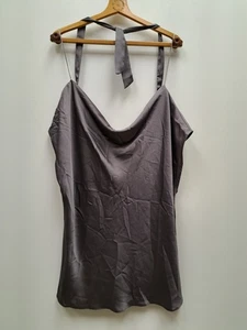 Fenn Wright Manson Size 18 NWT [RRP £89] Julie Top Petite Silver - Picture 1 of 8