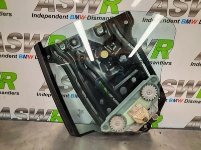BMW Rear Quarter Window Regulator F12 6 SERIES Cab N/S Passenger  51377223655 - Image 1 of 4