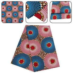 Tessuto Poliestere Stampato Etnico Perfetto per Progetti Trapuntati e Patchwork - Foto 1 di 12