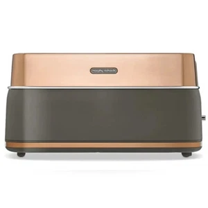 Morphy Richards 245742 Signature Opulent 2 Long Slot 4 Slice Toaster Copper - Picture 1 of 4