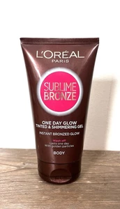 L'oreal Sublime Bronze One Day Glow Instant Bronzer Glow Tinted Body 150ml *Neu* - Bild 1 von 3