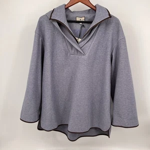 Pullover con Capucha Tuckernuck Powell Anorak Talla L Cuarto Cremallera Atletismo Top - Imagen 1 de 12
