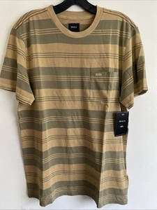 New RVCA Artist Network Pocket Tee Surfer Skater Street Men's T Shirt Size L - Picture 1 of 6