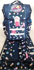 McNeill MAC 2 Ranzen Set 5-teilig Polly Einhorn Mädchen Rucksack Blau - Picture 1 of 10