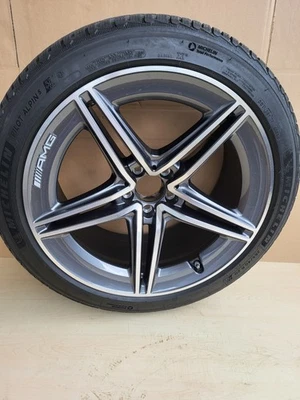 Mercedes A2904011800 9,5Jx20H2-N ET25,1 mit Michelin Pilon Alpin 5 1Stk!!! - Bild 1 von 4