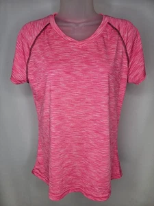 Game Time Women's Top Size Medium Pink Short Raglan Sleeve Activewear - Picture 1 of 8