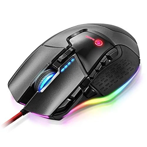 Elecom Gaming Mouse 13Button Programmable RGB Compatible Hardware Macro Equipped - Image 1 of 4