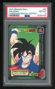 Dragon Ball Japanese Carddass Special 68 Son Goku Prism 1997 PSA 8 75286750 - Picture 1 of 2