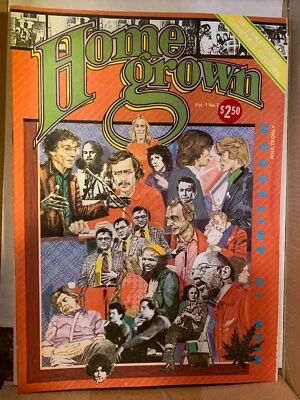 HOME GROWN MARIJUANA VINTAGE MAGAZINE 1980 VOL 1, #7 WEED 420 N/M Foto 1 de 3