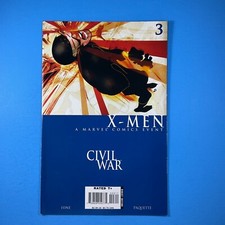 X-Men Civil War #3 Marvel Comics 2006 Bishop Cyclops