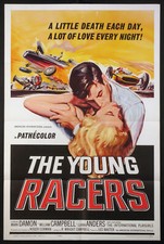 THE YOUNG RACERS ROGER CORMAN FORMULA ONE TEEN CAR RACING 1963 1-SHEET 