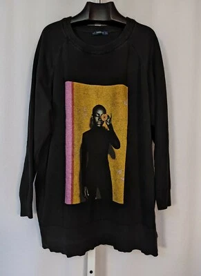 Vestido Sudadera Sade Vintage de Zara Raro Talla Mediana Grande Foto 1 de 4