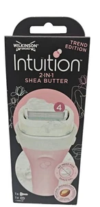 Afeitadora Wilkinson Intuition 4 cuchillas cuidado de belleza mujer depilación afeitado NUEVO - Imagen 1 de 12