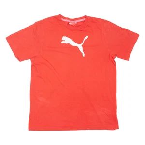 PUMA Girls T-Shirt Red XL - Picture 1 of 6