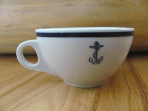 Shenango 60s US Navy Bouillon Fouled Anchor Coffee Cup Mug F25 USA (CH) - Picture 1 of 13