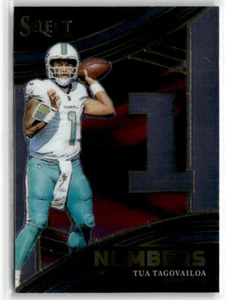 Tua Tagovailoa 2023 Panini Select #NMB-TTA Select Numbers - Bild 1 von 2