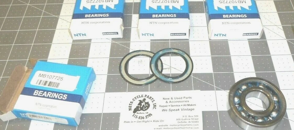 SUZUKI SV650 NTN 09262-25073 BEARING 25X62X17MM 7 BALL 1 QUANTITY FREE SHIPPING - Image 1 of 1