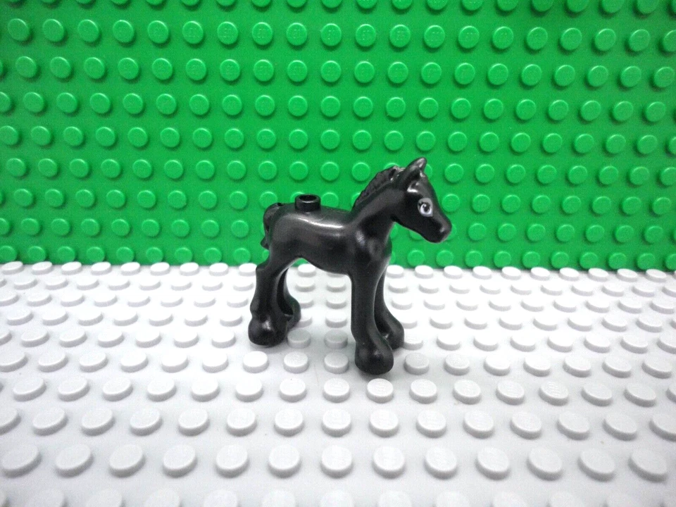 Lego mini figura 1 caballo negro pony potro amigos Foto 1 de 1
