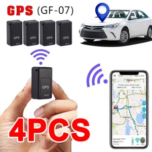 4X Magnetic Mini GPS Real Time Car Locator Tracker GSM GPRS Tracking Device GF07 - Picture 1 of 14