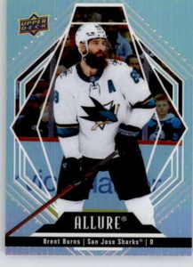 2022-23 Upper Deck Allure #89 Brent Burns San Jose Sharks