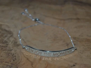 HENRI BENDEL ENAMEL MOTIVATION SLIDER BRACELET - Picture 1 of 3