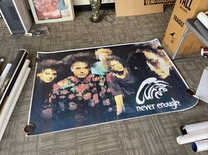 #78 The Cure - Poster promozionale disco della metropolitana - Never Enough (1990) 41x61"" - Foto 1 di 7
