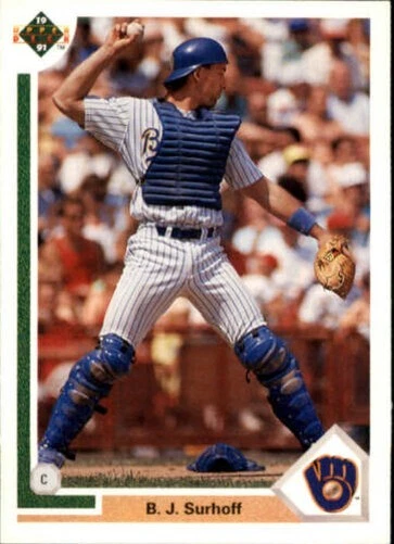 B2650- 1991 Upper Deck BB Card #s 254-503 +Rookies -You Pick- 15+ FREE US SHIP - Image 1 of 1