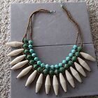 Teng Yue Hobo White Turquoise Beads Necklaces