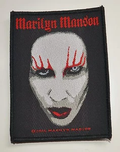 MARILYN MANSON - Face - Patch - 10 cm x 7,3 cm - 164076 - Picture 1 of 1