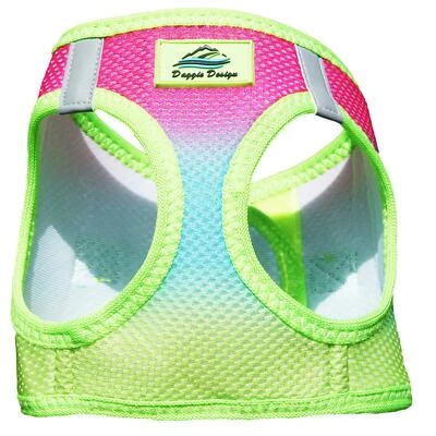 American River Choke Free Dog Harness Ombre Collection Rainbow Sizes XXS-3XL - Image 1 of 4