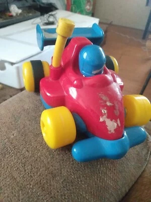 Blue Box Remote Race Car ( No Remote Maybe A Project Car) - Image 1 of 3