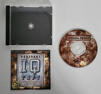 Personal IQ Test PC Software Windows 95/98 - Image 1 of 2