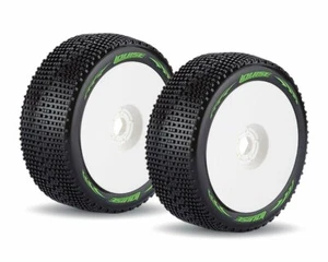 LOUISE B-Groove Reifen soft auf Felge weiß Buggy 1:8 LOUT370SW  - Bild 1 von 1