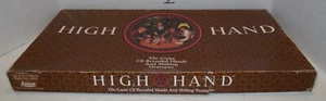 Vintage 1984 HIGH HAND Board Game E.S. Lowe Milton Bradley 100% Complete - Picture 1 of 8