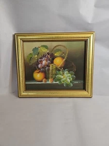 Oil paintings Fruit Basket original - Picture 1 of 2