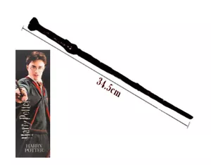 VARITA MAGICA DE HARRY POTTER DE LA SAGA HARRY POTTER 34,5cm INTERIOR MET�LICO - Picture 1 of 2
