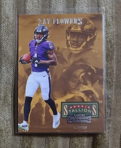 Panini Contenders Rookie Stallions #25 Zay Flowers 2023 - Imagen 1 de 2