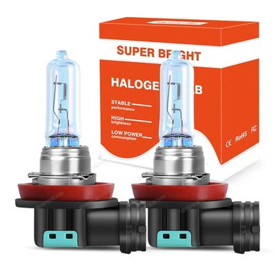 2X H9 HALOGEN BULBS FOR MERCEDES-BENZ S350 S400 S500 2011-2013 3800K HIGH BEAM - Image 1 of 4