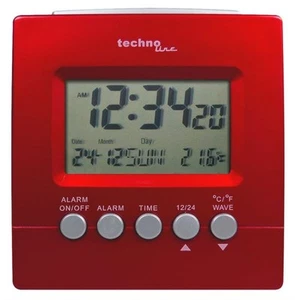 Technoline Funkwecker WT 228 digital rot - Bild 1 von 1