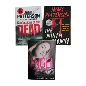The Ninth Month, Angel, Confessions Of The Dead Paperback Book James Patterson. - Picture 1 of 10