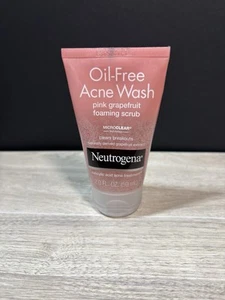Neutrogena Oil-Free Acne Wash Pink Grapefruit Foaming Scrub 2.0 Fl Oz - Picture 1 of 2