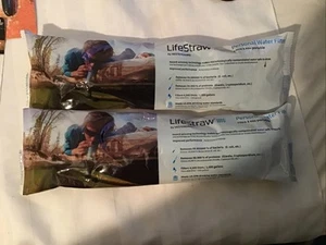 LIFESTRAW PORTABLE WATER FILTERS; LOT OF 2; BRAND NEW IN SEALED PACKAGES - Picture 1 of 7
