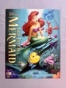 THE LITTLE MERMAID CAST HAND SIGNED AUTOGRAPHED 11x14 PHOTO BAS COA BN28873 - Picture 1 of 4