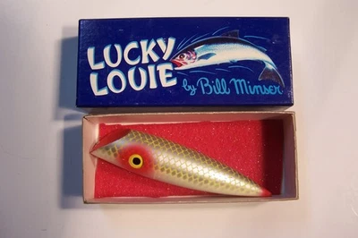 Lucky Louie Salmon Plug Кальмар Цвет/Коробка и Вилка Отличное или Лучшее Состояние товара - Изображение 1 из 4