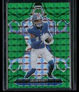 Mosaico Panini #164 Jalin Hyatt 2024 verde New York Giants - Imagen 1 de 2