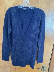 Christopher Fischer Kaschmir Pullover Gr. XL V-Ausschnitt blau - Bild 1 von 8