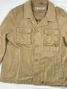 U.S. Army Field 1st Infantry Division Button Jacket Mens Large- The Big Red 1 - Picture 1 of 9