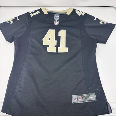 Camiseta de fútbol Nike New Orleans Saints Alvin Kamara #41 juvenil talla M 10/12 Foto 1 de 4