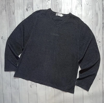 Sudadera Yves Saint Laurent Ysl para hombre con logotipo central manga larga cuello en V talla XXL Foto 1 de 4