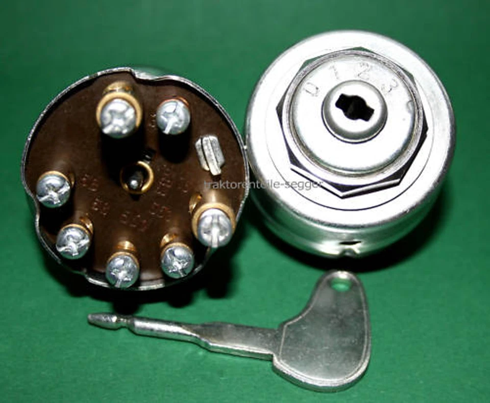 Zündschloss 0123 kpl. mit Zündschlüssel für Fendt Farmer Favorit Dieselross GT